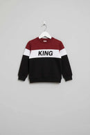 2 Pcs Boys and Girl's Polyester Fleece Printed Tracksuit