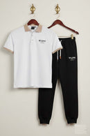 2 Pcs Men's Cotton Fleece Tracksuit New Arrival impress to everyone