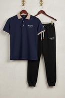 2 Pcs Men's Cotton Fleece Tracksuit New Arrival impress to everyone