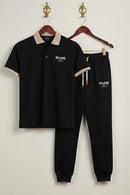 2 Pcs Men's Cotton Fleece Tracksuit New Arrival impress to everyone