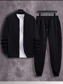 2-Piece Men’s Premium Cotton Fleece Tracksuit